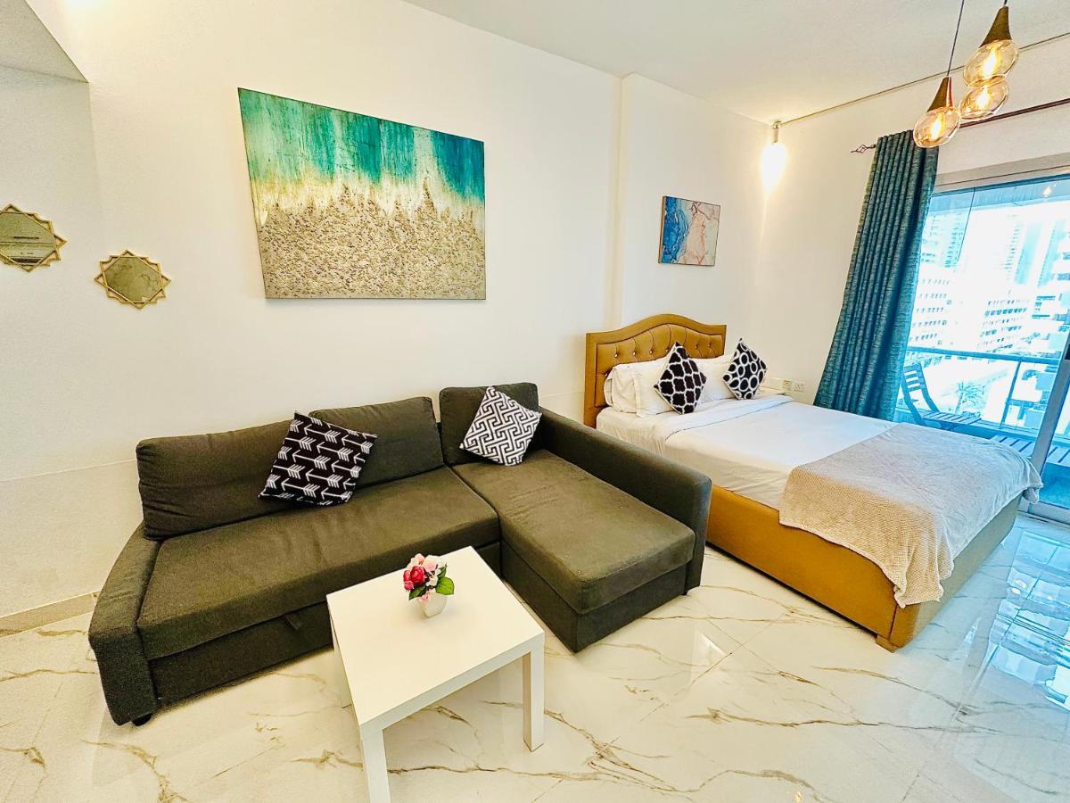 Diamond Crown - Studio Holiday Apartment In Dubai Marina Экстерьер фото